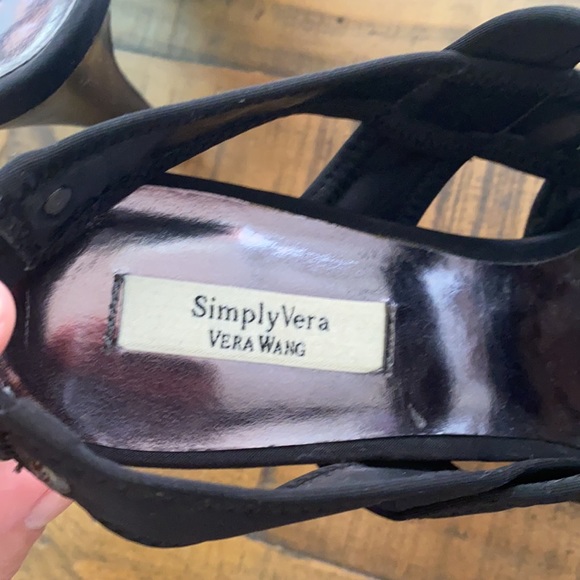 Strappy Black Heels - Picture 5 of 7